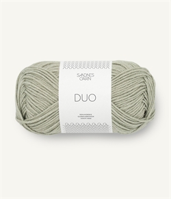 Duo fra Sandnes Garn bomuld og uld til strik