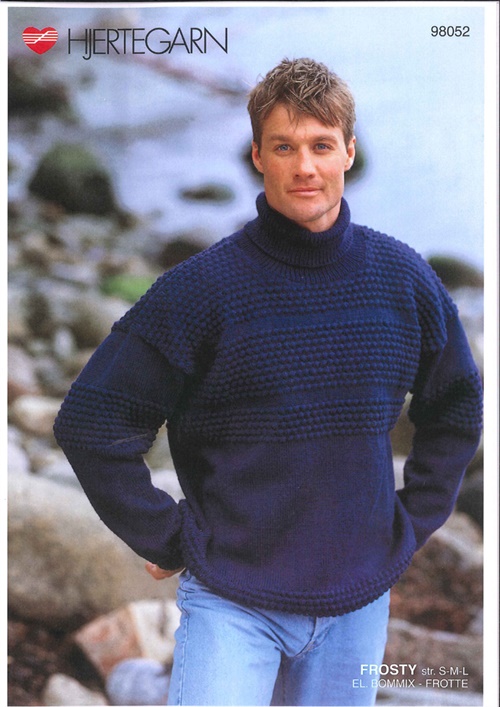 Klassisk sømandssweater til mænd