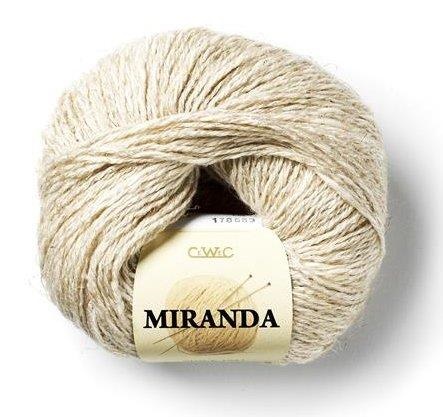 selvmord frost heltinde Miranda fra Cewec - blandingsgarn i bomuld, hør og akryl