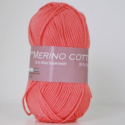 Merino Cotton fra Hjertegarn - Blød af