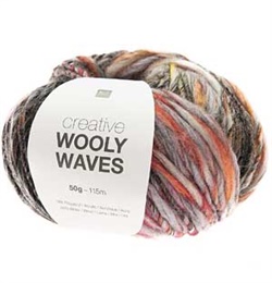 Wooly Waves - Strukturskiftende garn fra Rico Design