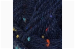 Blå m. tweed-effekt 6903