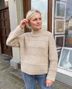 Ingrid Sweater - strikkeopskrift fra PetiteKnit