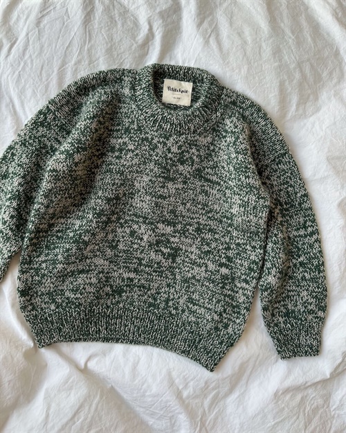 Strikkekit til Melange Sweater Junior fra PetiteKnit