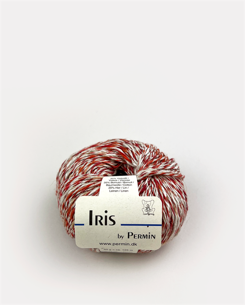 Iris - Meleret bomuld og hør fra Permin